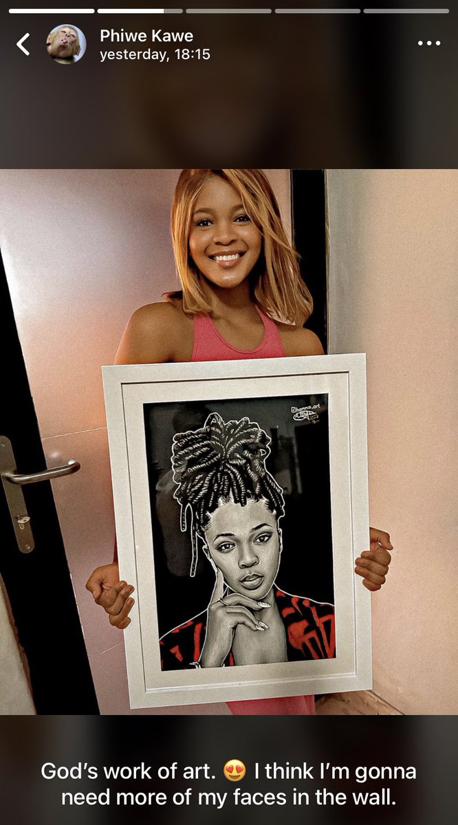 Hamma_art's tweet photo. Love art especially yours and gift a friend 
Danko💯🎁

Shona / Maphorisa / Kabza / Thuli / treads https://t.co/UpZxFUvUvG