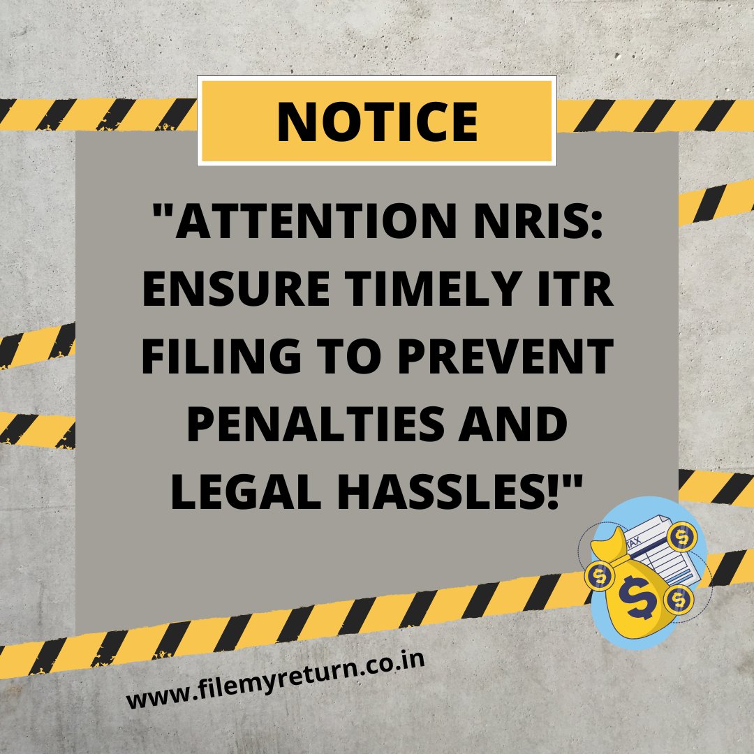 Filemyreturn2's tweet image. Beat the clock &amp;amp; skip the penalties! File your NRI ITR in 2 minutes with Filemyreturn.  #filemyreturn #ITR #ITRfiling #finance #financeadvisor #chattisgarh #Gujarat #assam #raipur #canada #uk #FinanceTips #IncomeTaxReturn