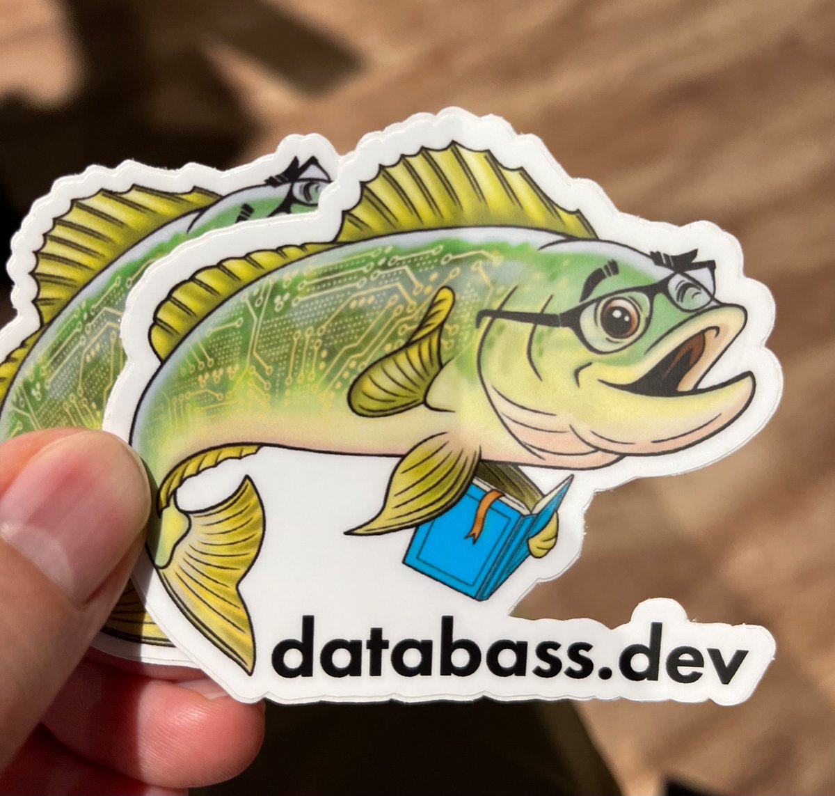tzkb's tweet image. 何故か会場で、 #DatabaseInternals 輪読会の参加証(ステッカー)を配っていた。欲しい人いたら言ってください、レアはレアです🤣