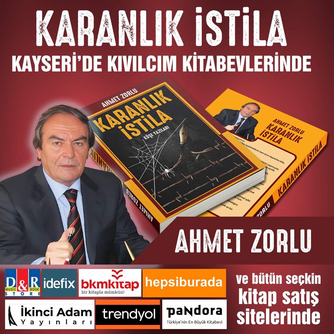Tam ortasındayız, 'Karanlık İstila'nın.
Dahası da olacak.
Olacakları yaşamadan bilmek istiyorsan, al ve oku..