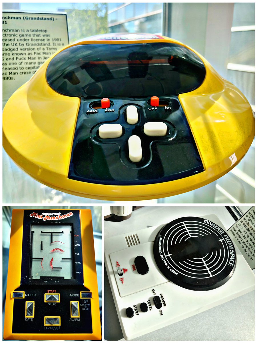 SWRetroComp's tweet photo. Today’s #RetroTrio offers you #MiniMunchman, #Munchman and #InvaderFromSpace. Which will you keep, gift to a friend and delete forever? #RetroComputing #ComputerHistory #RetroGaming #VideoGames https://t.co/dbvRfBkfoT