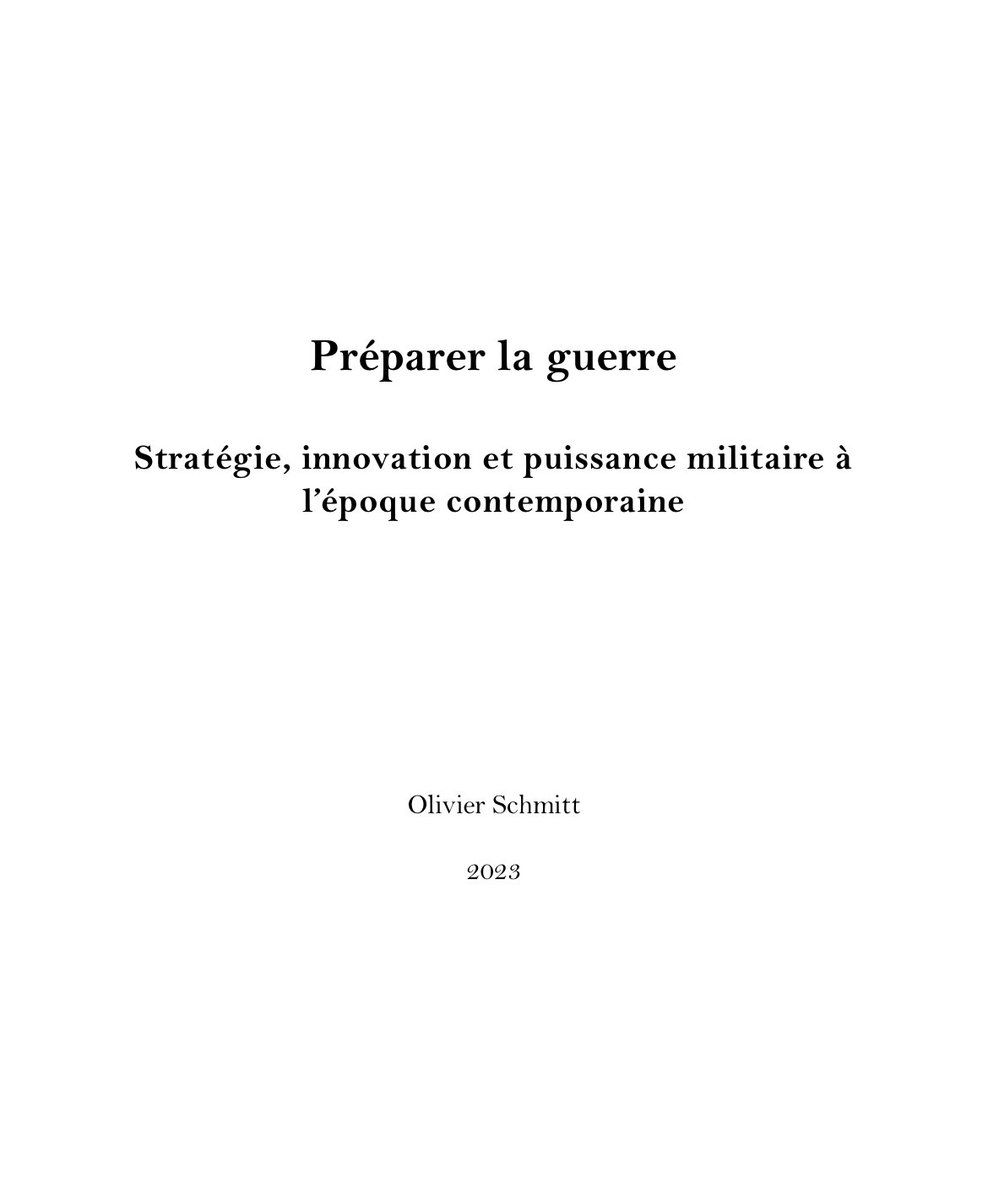Et voilà,l’ouvrage est relu (un grand merci à <a href="/staillat/">Stephane Taillat</a> et <a href="/DavPappa/">David Pappalardo</a>), préfacé (merci à <a href="/DIRIHEDN/">Général Hervé de Courrèges</a>), et envoyé aux <a href="/editions_PUF/">PUF</a>. C’est l’aboutissement de plus de 10 ans de travaux sur le sujet: j’ai voulu qu’il serve à créer des ponts disciplinaires (notamment entre historiens 1/