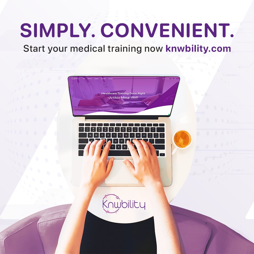Knwbility1's tweet photo. Learn at your own convenience with our internationally accredited courses. Master the Revenue Cycle Management processes, #medicalcoding, clinical documentation &amp; much more for an enhanced portfolio &amp; better careers.

#careers #online #onlinelearning #rcm #ksa #uae #hfma https://t.co/aB7r1xxyCY