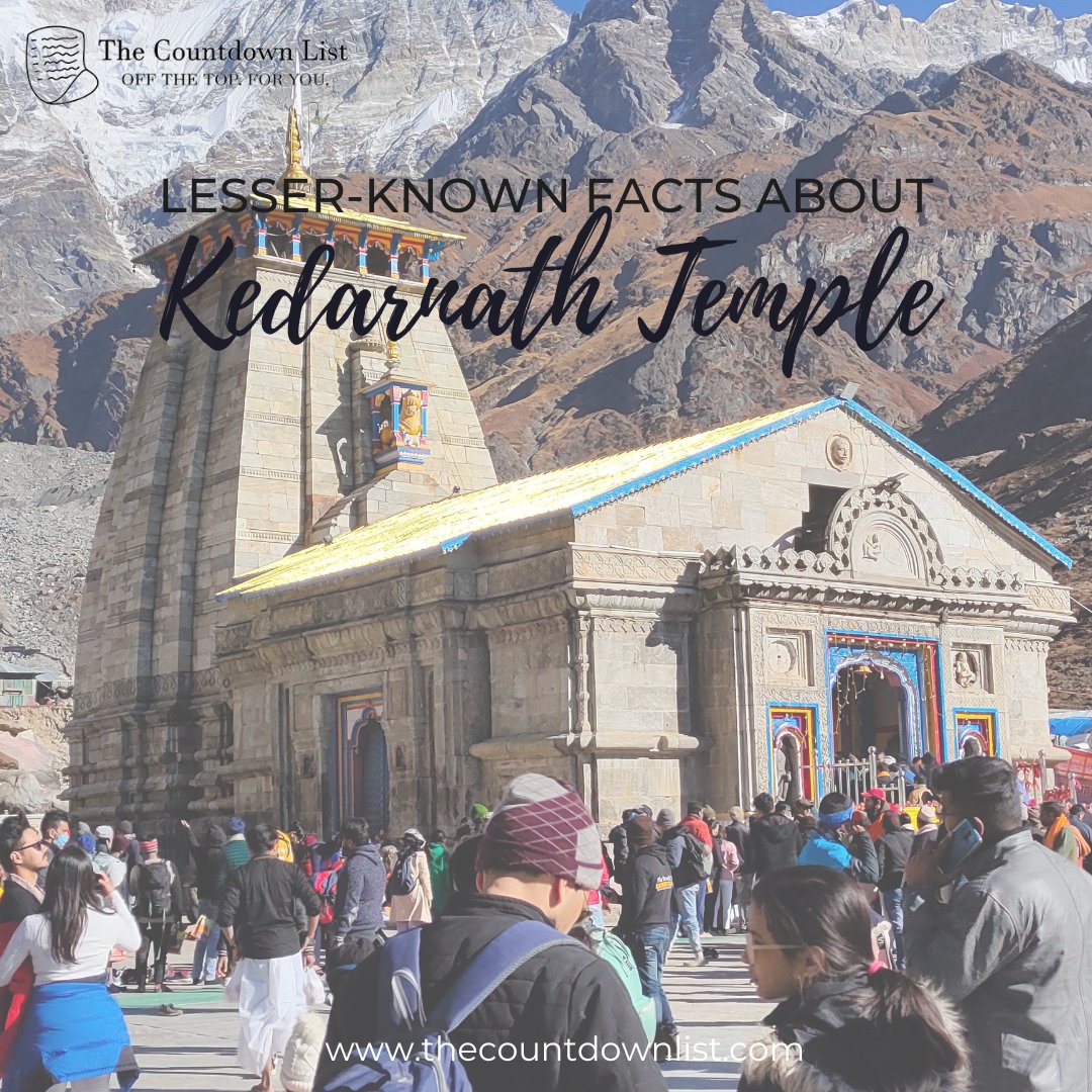 Countdown_List's tweet photo. The Kedarnath Temple is among the most important religious centers of Hinduism. Discover with us 9 lesser-known facts about this holy shrine.
https://t.co/nOGiUcYqyj
#kedarnathtemple #jyotirling #omnamahshivay #lesserknownfacts #religion #hinduism #blog #thecountdownlist https://t.co/yODU2YiBup