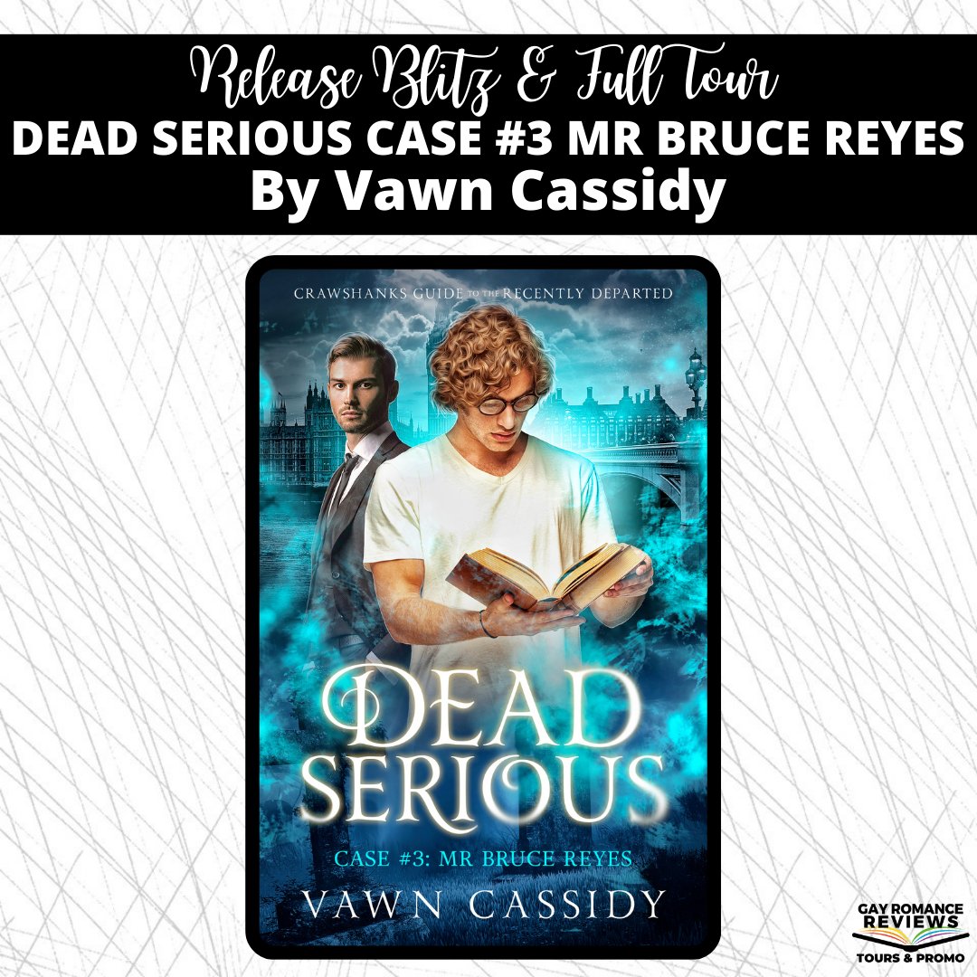 Join us for Book 3 in the Crawshanks Guide to the Recently Departed Series by Vawn Cassidy! Dead Serious Case #3 Mr Bruce Reyes is coming July 21st! Sign-Up Today! - forms.gle/GfLX5KRsy31c61…