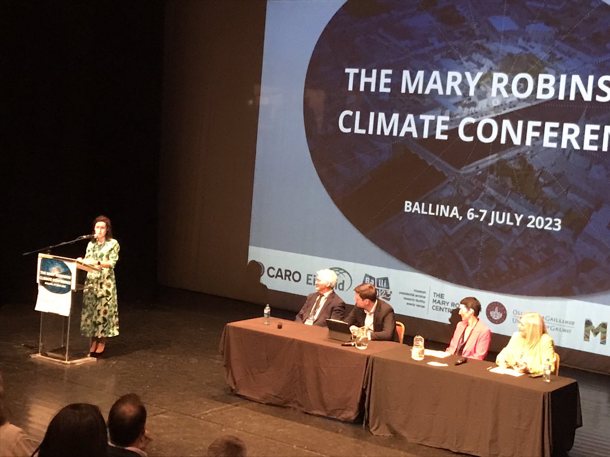 Community leadership &amp; communities - that’s where the hope is (on climate challenge), <a href="/IPB_Insurance/">IPB Insurance</a> at Mary Robinson Climate Conference