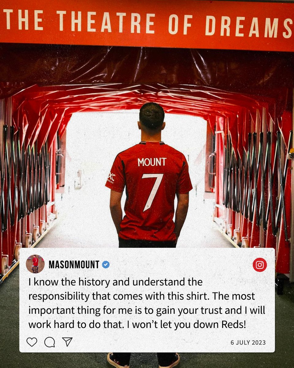 We're backing you all the way, Mase 👊

#MUFC