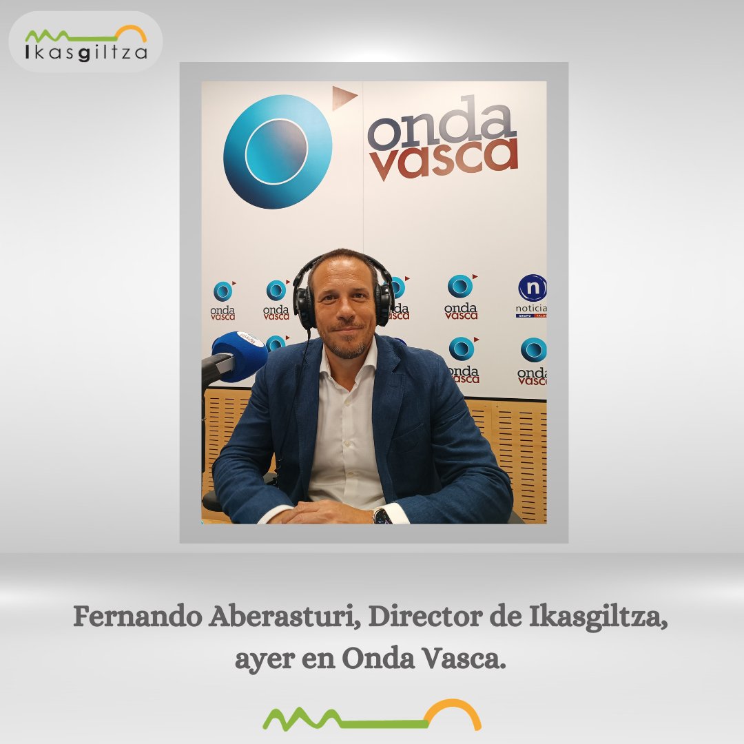 Fernando Aberasturi, Director de Ikasgiltza, en una entrevista en @ondavasca con motivo de la semana del cooperativismo
#ikasgiltza #compartiendoconocimiento #cooperativas #cooperativasdeenseñanza #paisvasco