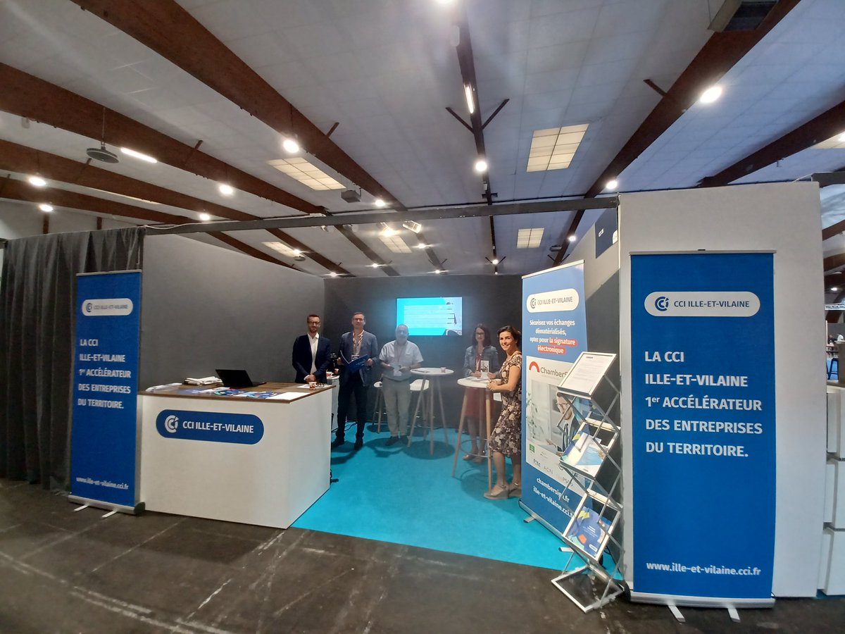 Les équipes de la CCI Ille-et-Vilaine sont présentes sur le salon Terres et Maires et répondent à toutes vos questions. Rendez-vous sur le stand A5.4