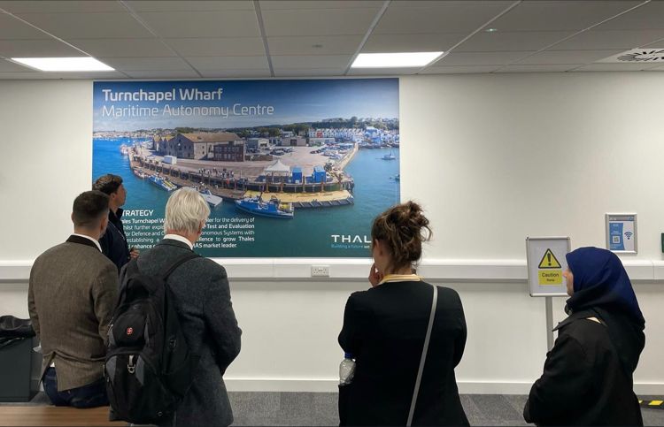 Turnchapel Wharf (@turnchapel) on Twitter photo Yesterday, the <a href="/PlymCatte/">Cattewater Harbour Plymouth</a> welcomed the <a href="/transportgovuk/">Department for Transport</a> (DfT) to the port.
The DfT visitors were also shown the state-of-the-art surface and subsea technology as well as the capabilities of autonomous vessels being developed at tested by businesses based at Turnchapel Wharf. Yesterday, the <a href="/PlymCatte/">Cattewater Harbour Plymouth</a> welcomed the <a href="/transportgovuk/">Department for Transport</a> (DfT) to the port.
The DfT visitors were also shown the state-of-the-art surface and subsea technology as well as the capabilities of autonomous vessels being developed at tested by businesses based at Turnchapel Wharf.