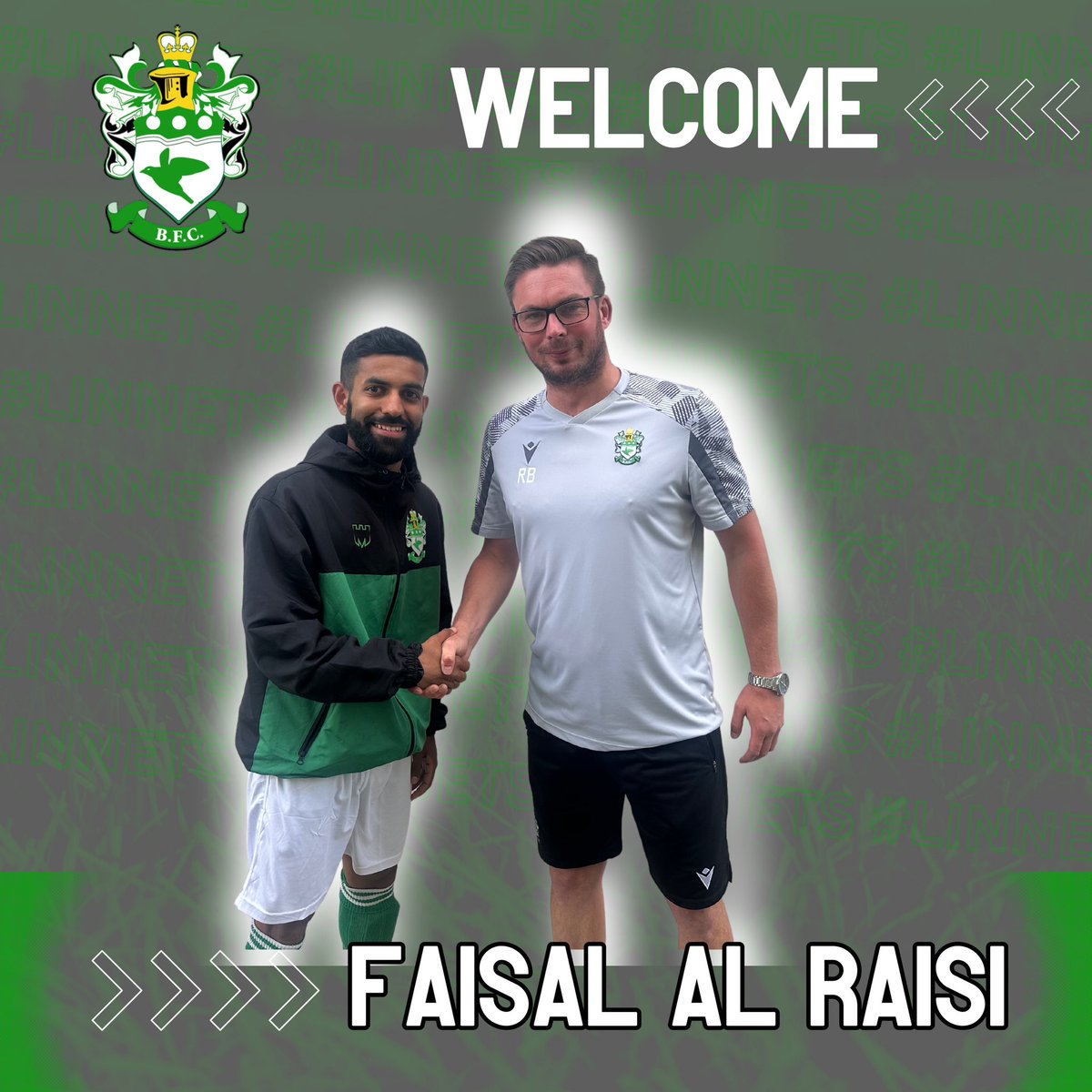 🟢⚪️|| Today we sign Faisal al raisi!

The Midfielder joins us from Turton FC.

Welcome to Burscough FC, Faz 🇳🇬