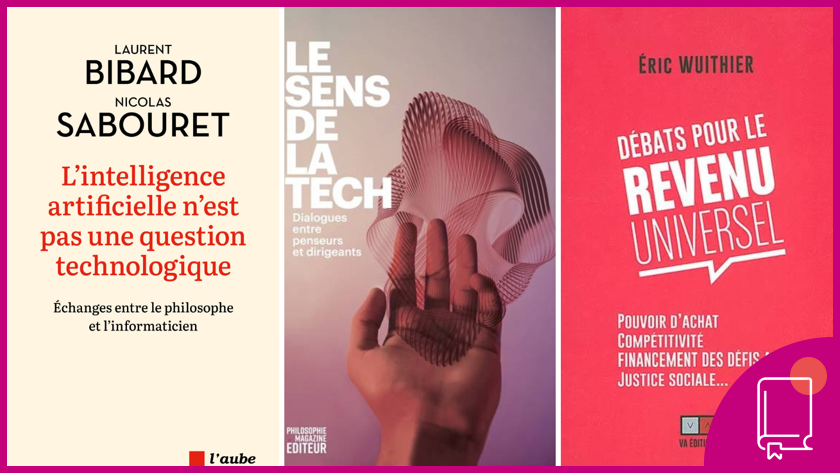 essecalumni's tweet photo. 📚 LIVRES ESSEC | Essais sur la tech, guide du revenu universel, roman sur le harcèlement scolaire, manuel d’histoire sur les liens entre musique et politique…
▪️ Découvrez les derniers ouvrages écrits par des #ESSECAlumni : https://t.co/I3ZZ1iZq9t
#vendredilecture https://t.co/rpIHj3zNix
