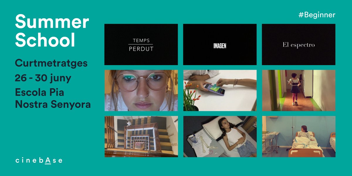 Cine_Base's tweet photo. #CineBase | 🎞 Molt contents de presentar-vos algunes imatges del curtmetratge realitzat al #SummerSchool del curs #Beginner a @epnsdiputacio
Enhorabona a tots 🙌🏼 https://t.co/r91Tc1eNto