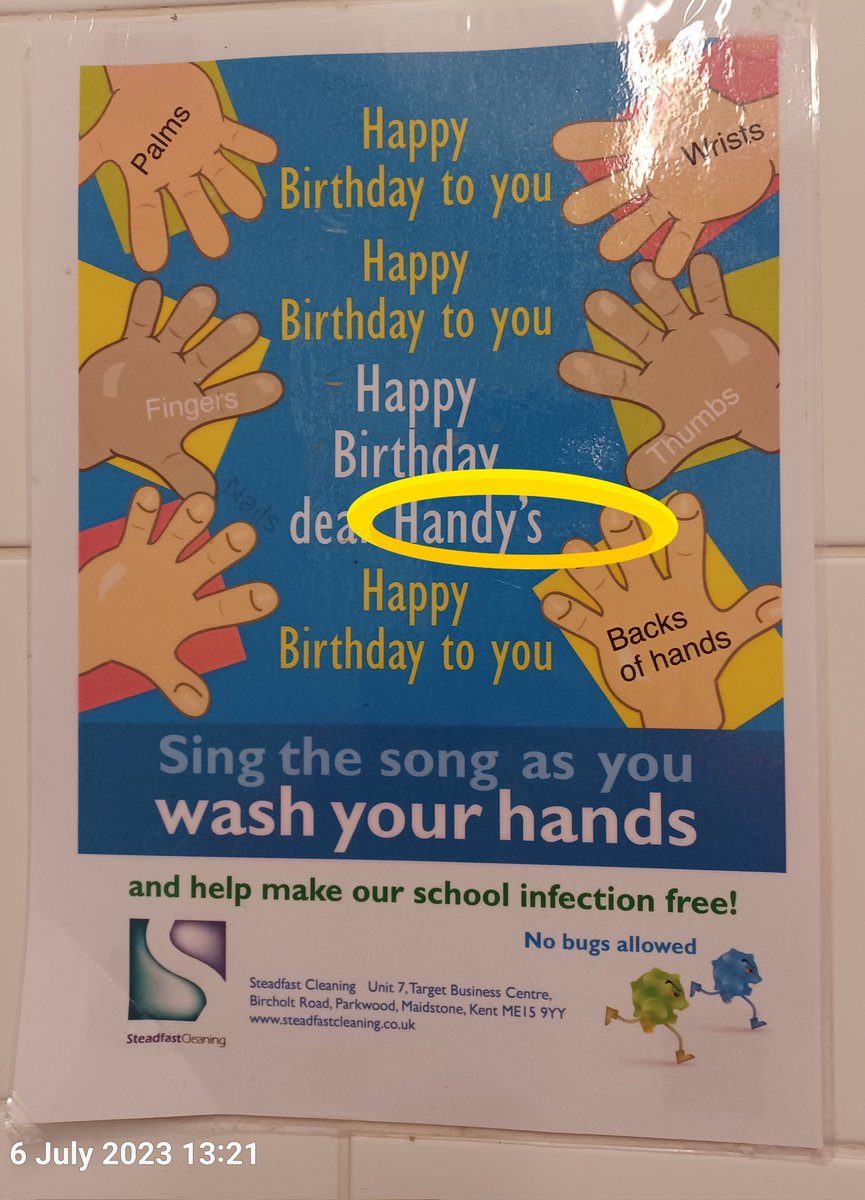zoeclairej's tweet photo. #SteadfastCleaning might be a great cleaning company, but their grammar is iffy.
Not the best poster to send out to schools and education spaces!
#GrammarMistake #CheckYourWork https://t.co/tc9fDZcvlH