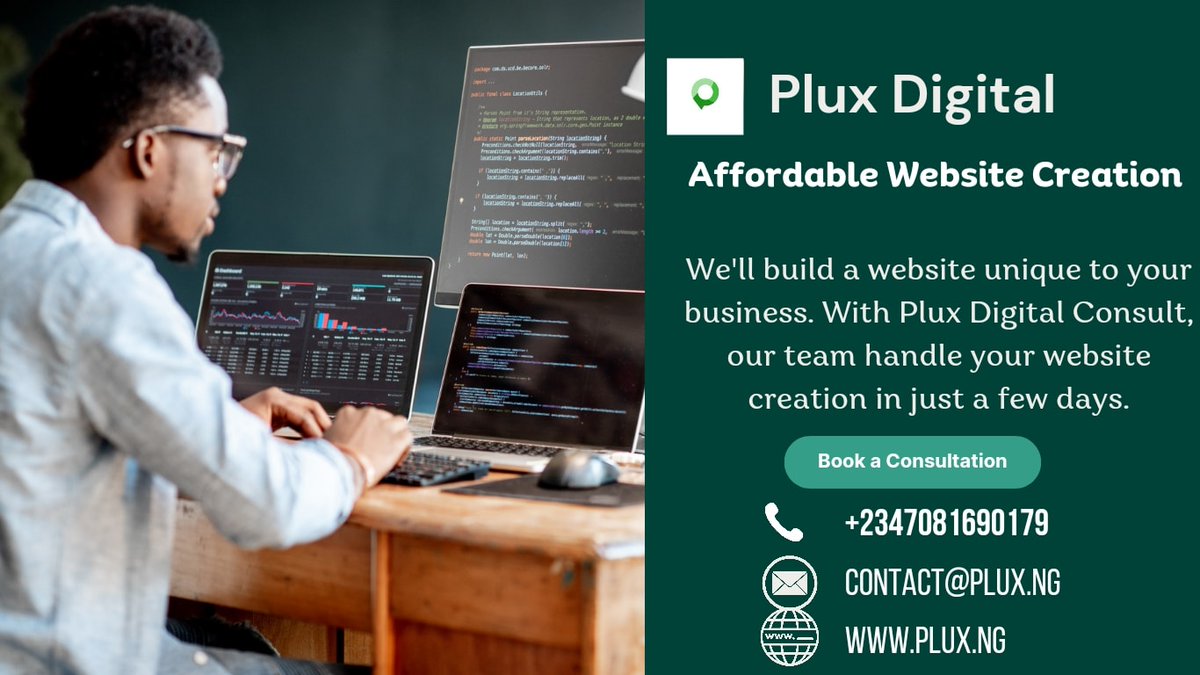 pluxng's tweet image. We are a top custom web design company based in #Nigeria
We develop affordable, high quality website design with proficiency and expertise.
#websitedesigning #websitedesignerinlagos #websitedesignerinnigeria