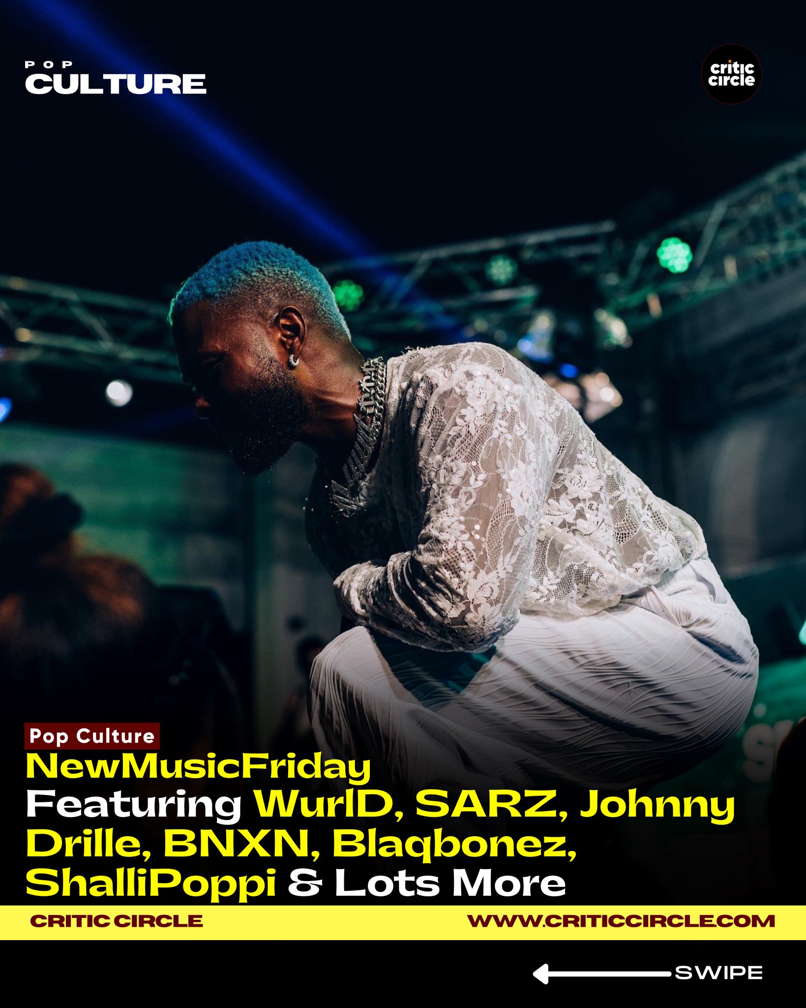 CRITIC CIRCLE on Twitter "This week on NewMusicFriday Features WurlD