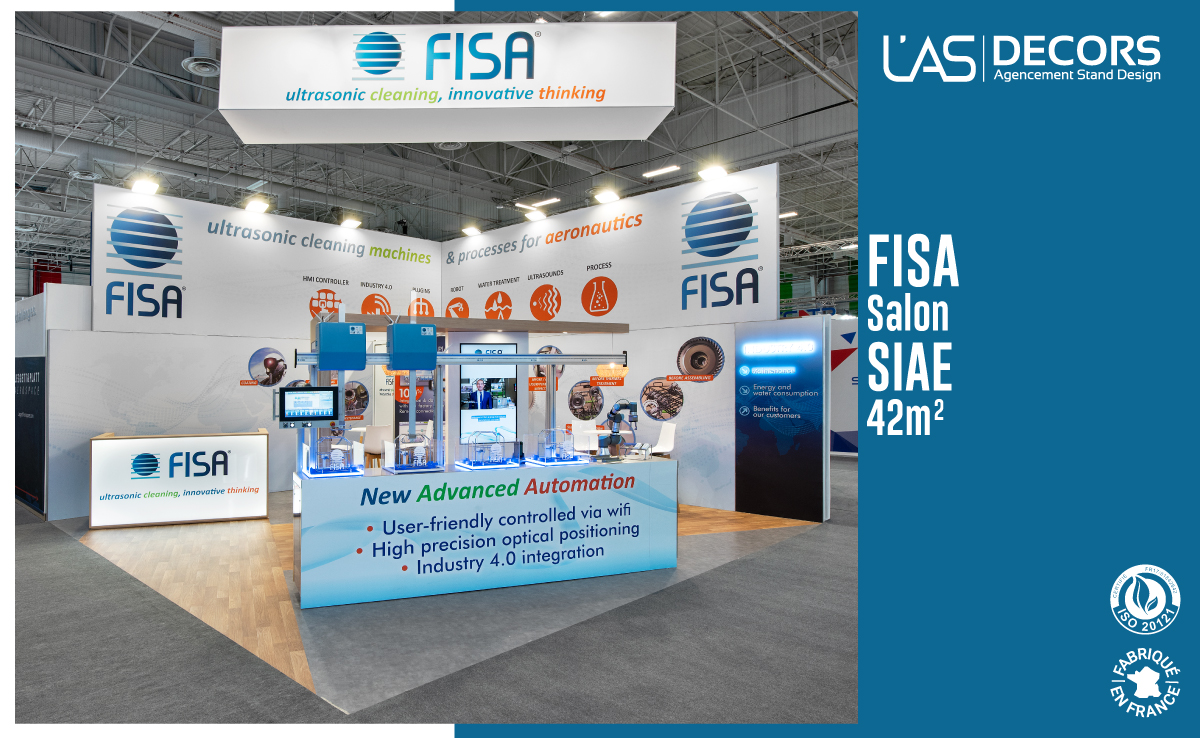 Stand FISA, sur le salon SIAE 🌐👨🏻‍💻
➡ Un stand de 42m² !
Merci à fisa ! 🙏

#madeinfrance #stand #ecoresponsable #ecoconception #design #evenementiel #conceptdesign #exhibition #exhibitionstand