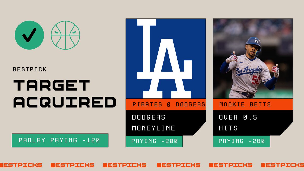 bestpicksdotcom's tweet image. ✅Another winner for our BestPick again✅

💰We took on the 2 legs and they both won easily at -120 with FanDuel 💰

We have won 5 from 5 so far in July and have a +103% ROI 🔥 Join for FREE today and if our BestPick loses we will give you $50 CASH 👇
bit.ly/bp-free
#MLB