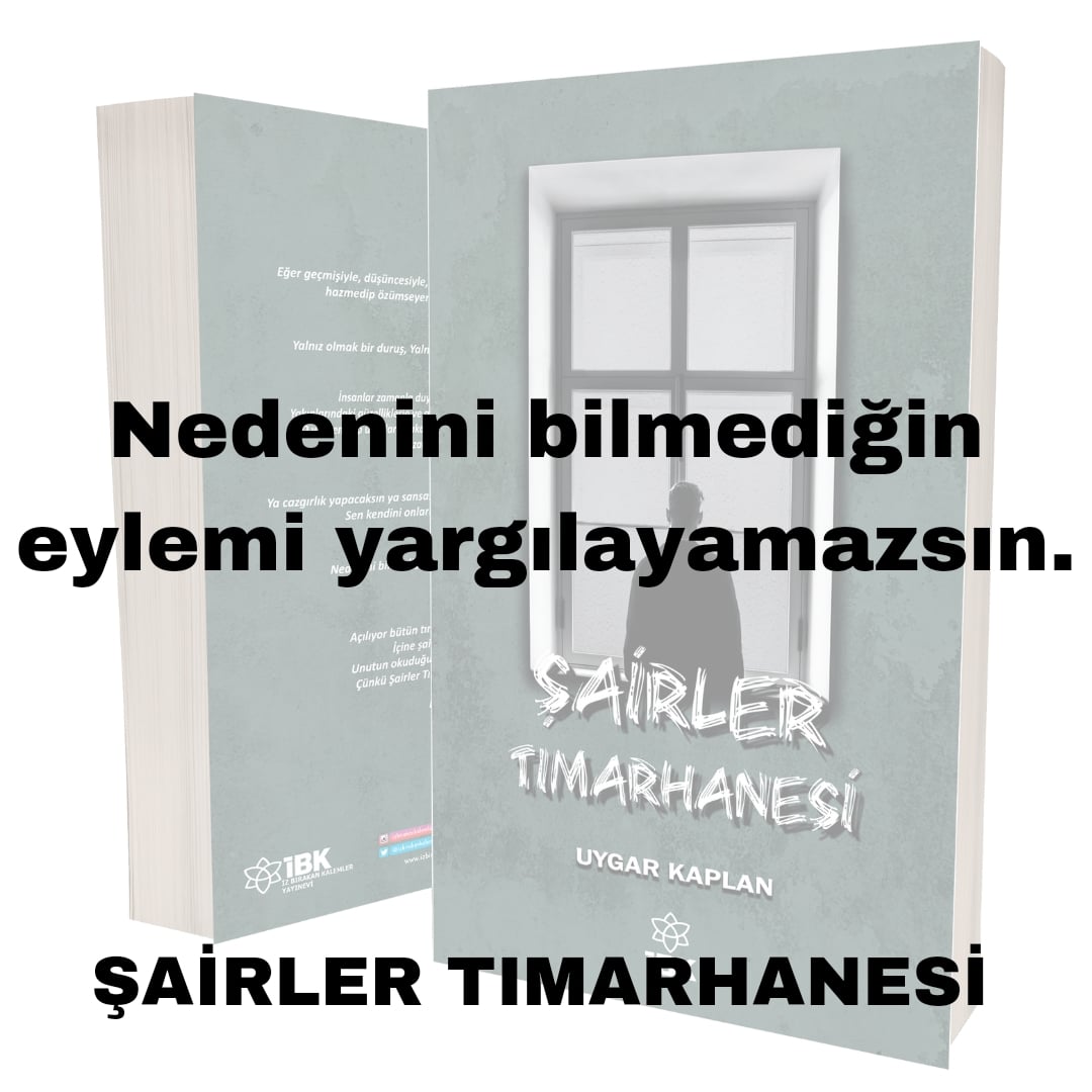 Nedenini bilmediğin eylemi yargılayamazsın... 

#Şairler #şairlertımarhanesi #roman #Şiir #novel #şair #edebiyat #Neden #sonuç #sözler