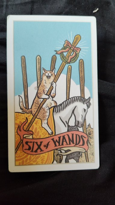 7 липня ваша #картадня у #таро це - 6 посохів. Зустрічі та спілкування з однодумцями, приємні знайомства<a href="/tag/%D0%BA%D0%B0%D1%80%D1%82%D0%B0%D0%B4%D0%BD%D1%8F"class="tags">#картадня</a><a href="/tag/%D1%82%D0%B0%D1%80%D0%BE"class="tags">#таро</a>