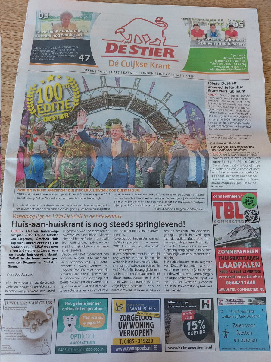 StieRenweekend! 100e editie! Veel leesplezier!