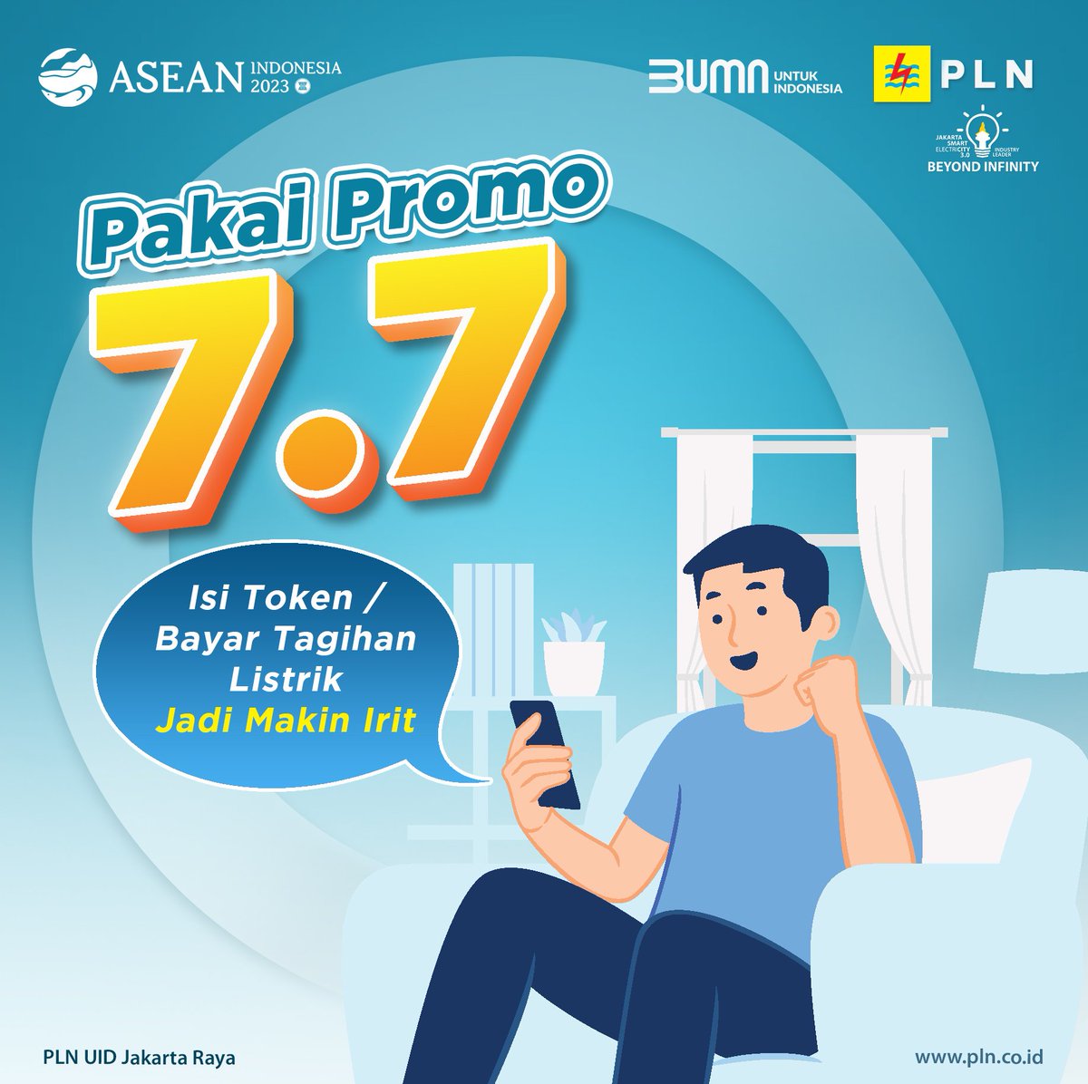 SahabatPLNJkt's tweet photo. Electrizen belum sempat bayar listrik atau isi token?
Nah, kebetulan kalau tanggal kembar gini banyak promo dari ecommerce / bank kesayangan.
Kalau bisa irit pake promo, kenapa engga? ๐
#pln
#pln_disjaya
#unleashingenergyandbeyond
#promo77
#tagihanlistrik
#tokenlistrik https://t.co/drJN7fG2fv