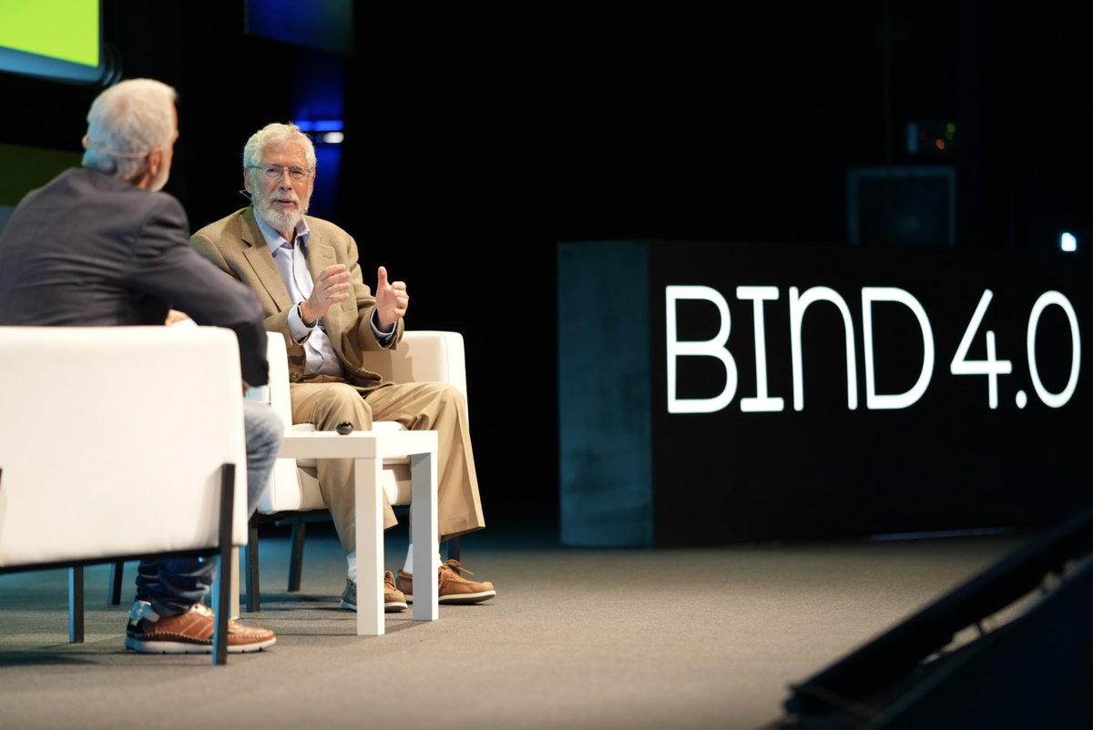 BIND_Platform's tweet photo. 👤A special thank you to our keynote speaker, @sgblank, for sharing your invaluable insights. 

🎙️"Starting a company is not a job, it's a call"

You will always be welcomed to the Basque Country with open arms! https://t.co/RGilGCZryj