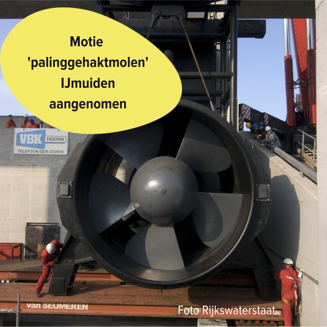 Good Fish (@deviswijzer) on Twitter photo Succes van Power to the Paling van Good Fish en @Ravon! Dodelijkste gemaal van Europa lijkt verleden tijd: Tweede Kamer wil dat ‘gehaktmolen’ van IJmuiden 100% visvriendelijk wordt. Motie <a href="/PartijvdDieren/">Partij voor de Dieren</a> ism Ravon om gemaal visvriendelijk te maken is aangenomen. Dank aan <a href="/ciwfnl/">CIWF Nederland</a> Succes van Power to the Paling van Good Fish en @Ravon! Dodelijkste gemaal van Europa lijkt verleden tijd: Tweede Kamer wil dat ‘gehaktmolen’ van IJmuiden 100% visvriendelijk wordt. Motie <a href="/PartijvdDieren/">Partij voor de Dieren</a> ism Ravon om gemaal visvriendelijk te maken is aangenomen. Dank aan <a href="/ciwfnl/">CIWF Nederland</a>