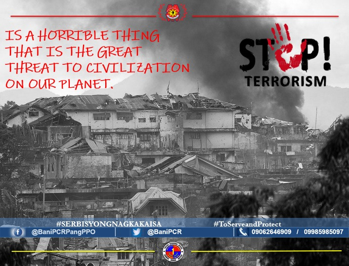 PcrBani's tweet photo. #SerbisyongNagkakaisa
#ToServeandProtect
#NoToTerrorism
PD Pangasinan PPO
Bani Pcr Pangppo https://t.co/7xL8jrrJUF