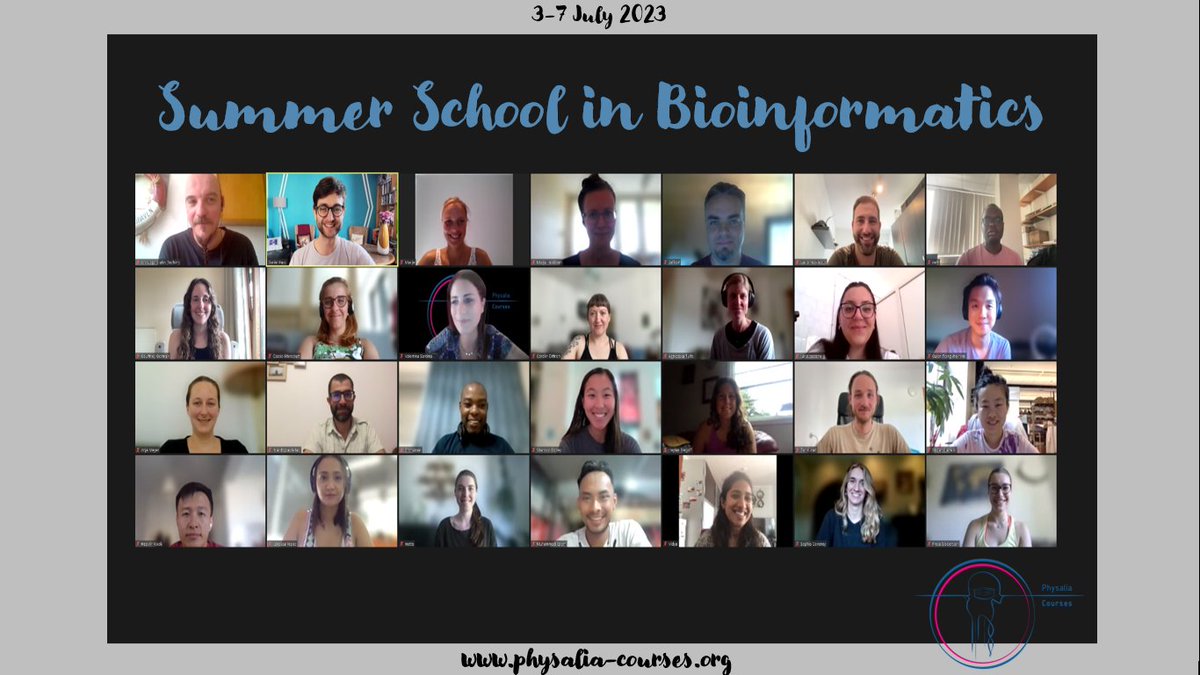 Physacourses's tweet photo. What a week🎉
 It has been a pleasure to guide this incredible group on their journey into the #Bioinformatics world.
Special thanks to our instructors @passDan and @C__Hahn for their fantastic work! https://t.co/VMZLjxyhIe