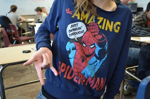 kaleinope's tweet photo. *:･ﾟ✧build your own gender neutral outfit  - 'oh my god it's spider-man! it's spider-man!' edition✧*:･ﾟ https://t.co/4GDn8uCFy9