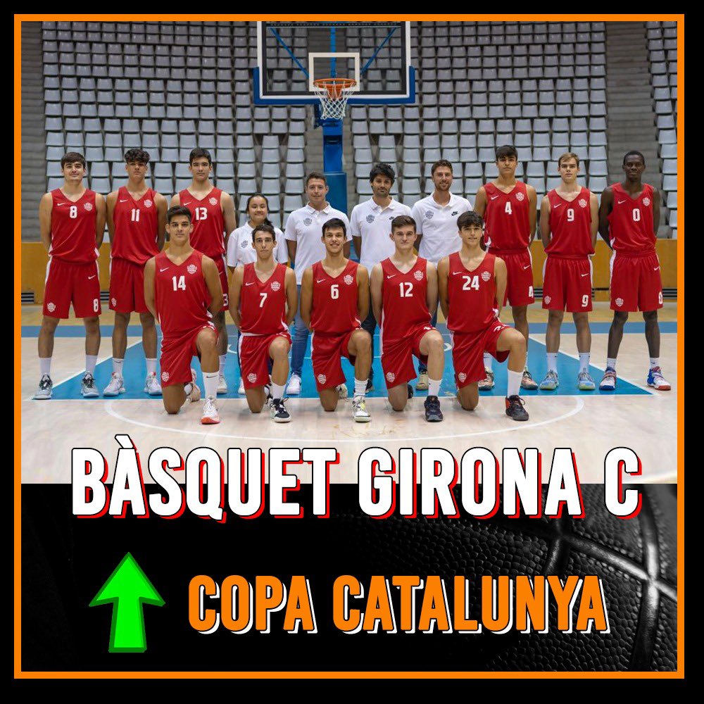 basquetgironi's tweet photo. ✅ El @BGironaBase @BasquetGirona C ha quedat SOTSCAMPIÓ del grup 1 de 1ª Catalana masculina i puja a Copa Catalunya!

🏀 Consulta la plantilla entrenada per @AdriaJoseTrias a la web.

👉 https://t.co/LZi1DINEgS https://t.co/0EZHYqFSij