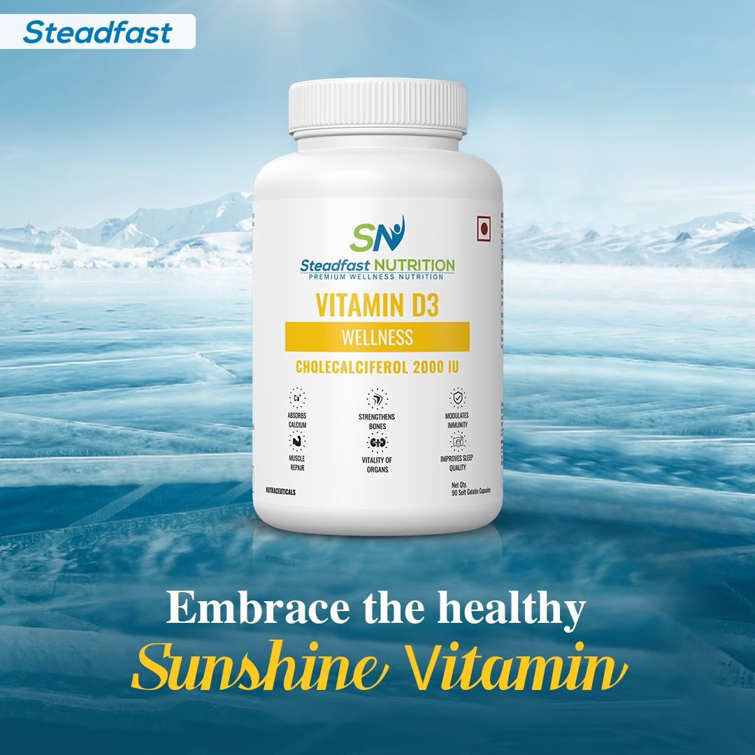 sn_premium's tweet image. Get your Vitamin D levels in good numbers with Steadfast Vitamin D3--The #SunshineVitamin for all. 💪🌞

👉Shop now: bit.ly/3OnPKhq 🛒

#SteadfastNutrition #WellnessRange #VitaminD3 #Supplements #Goodhealth #HealthyBones #Strongbones