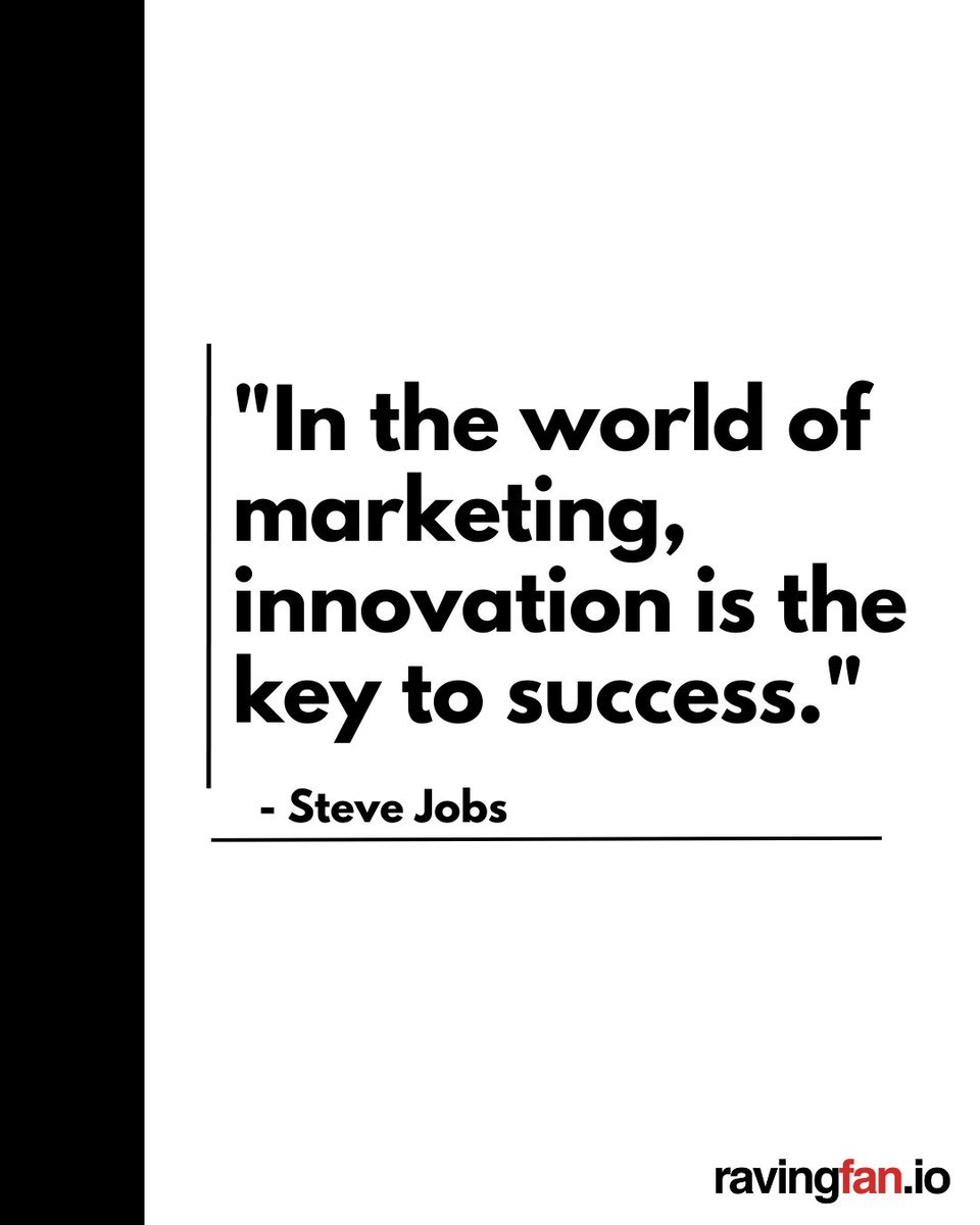 Wevvr_io's tweet photo. Unleash your marketing genius! Embrace innovation as your secret weapon for success in the ever-evolving world of marketing. 🚀💡 #MarketingInnovation #BeBold #ThinkOutsideTheBox #GameChanger #StayAhead

Share your favorite innovative marketing strategies or tag a fellow mark ... https://t.co/yyLsFE7K4K
