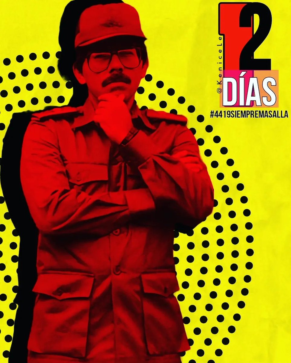 FALTAN 1️⃣2️⃣ DÍAS PARA CELEBRAR EL TRIUNFO DE LA:

❤️❤️𝗥𝗘𝗩𝗢𝗟𝗨𝗖𝗜Ó𝗡 🖤🖤
❤️❤️❤️𝗣𝗢𝗣𝗨𝗟𝗔𝗥 🖤🖤🖤
❤️❤️𝗦𝗔𝗡𝗗𝗜𝗡𝗜𝗦𝗧𝗔 🖤🖤🖤

#4419SiempreVictoriosos 
<a href="/QuenriM/">QuenriⓂ️</a> <a href="/RaytiPadillaC/">Raytí Padilla</a>