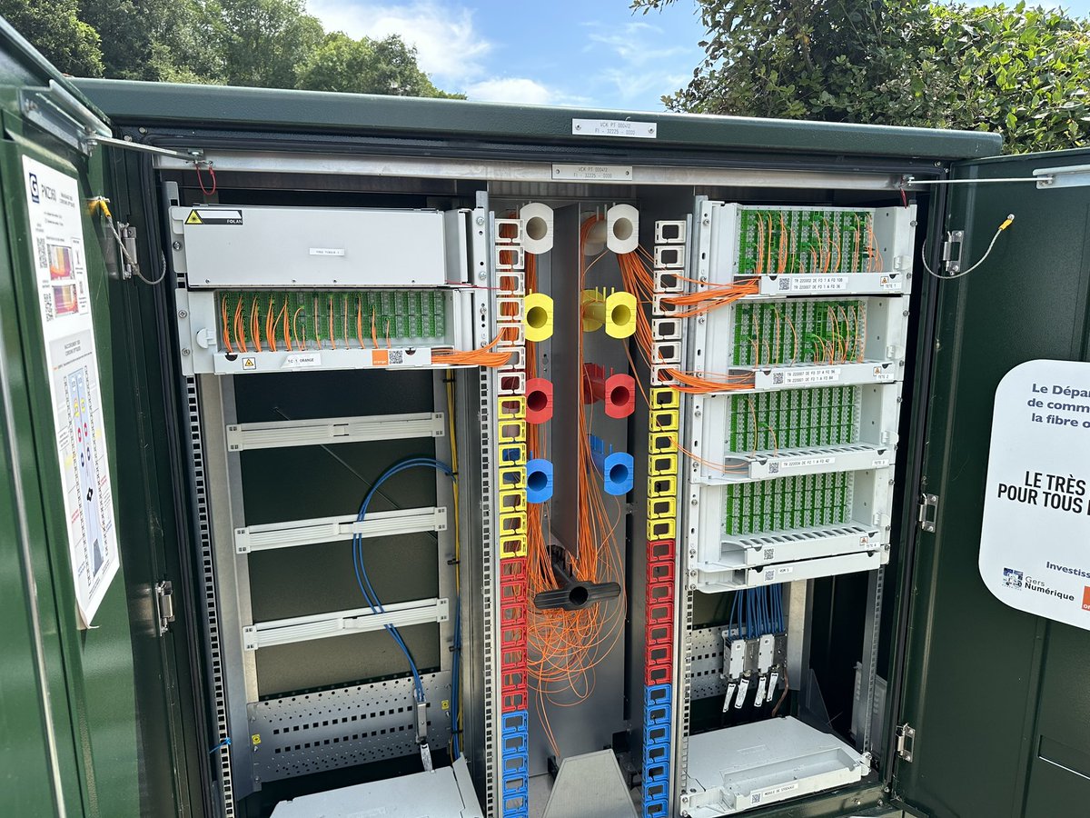 🌐 Quel plaisir de remettre les plaques des premières communes 100% #fibre du département du #Gers !

🌾 Malabat, commune rurale de 110 habitants est entrée dans l’ère du très haut débit pour tous, tout comme Betplan, Cazaux Villecomtal, Estampes, Sembouès, Aux Aussat

👏 Bravo