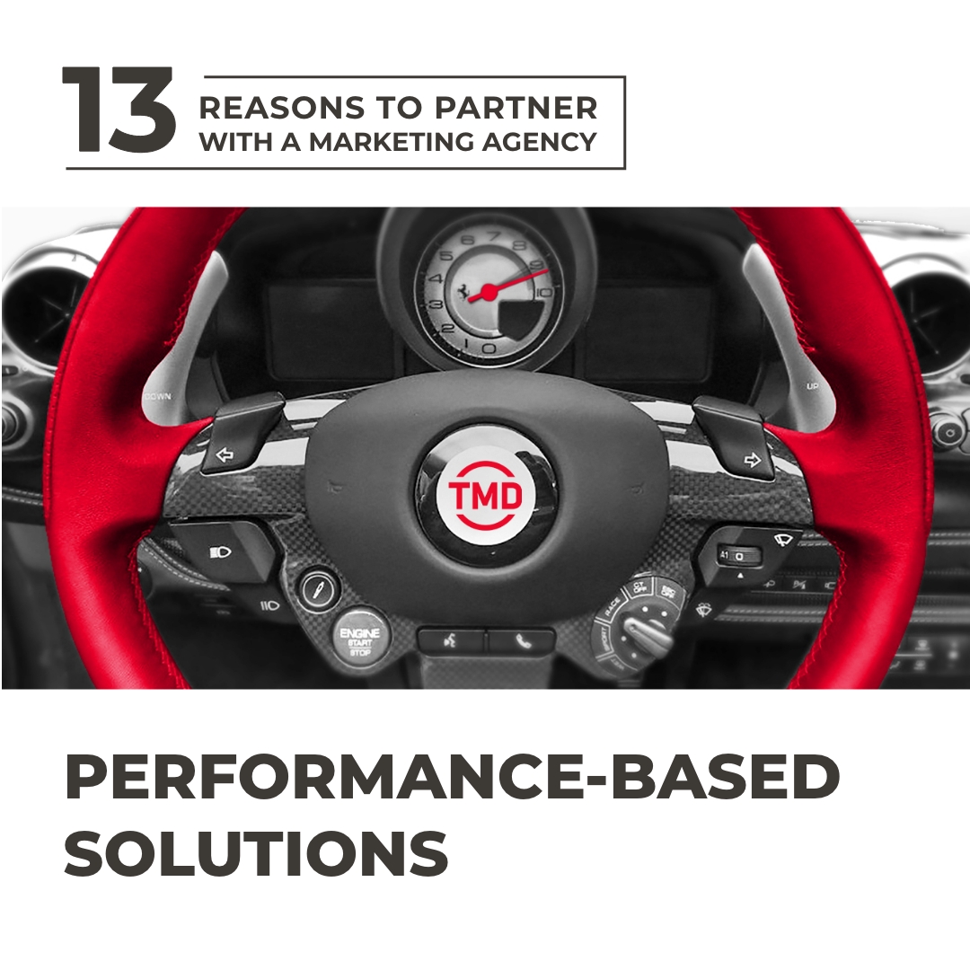Reason #4 to partner with a #marketing agency: Decisions without data = dangerous. Our #strategic solutions are rooted in experience, best practices, case studies, market research, and performance analytics. 💡