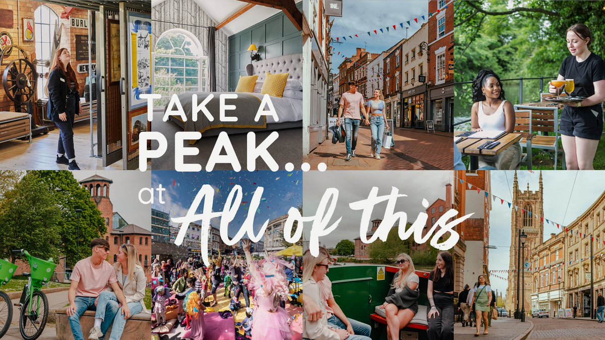 VisitDerby's tweet photo. We've teamed up with @vpdd to launch our new campaign: Take a Peak

This campaign showcases the culture, events, shopping, hotels, dining and experiences that make #DerbyUK a great place for a short break

Supported by UK Shared Property Fund &amp; @DerbyCC
👇
https://t.co/gA3361PWoy https://t.co/3x55SGQUhU