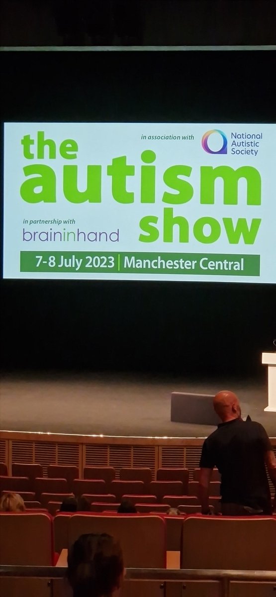 Here at @TheAutismShow guest speakers are amazing. So much information to take back to my personal and professional life to support people.