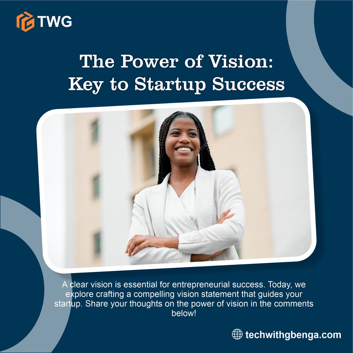 A strong vision sets the stage for startup success. Join the conversation and share your insights on the significance of vision. #StartupSuccess #VisionaryMinds