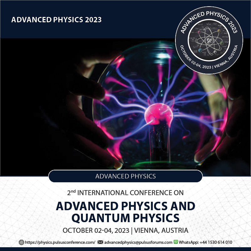 Natashamelvoin's tweet photo. Join us at the Physics Conference of the Year!
Don't miss out on this incredible opportunity! Register now. 
#PhysicsConference #ScienceCommunity #Physics #scientificexploration #quantumphysics
For more information, kindly visit our conference website: https://t.co/P6MlZElphU https://t.co/2NhWpQW2IM