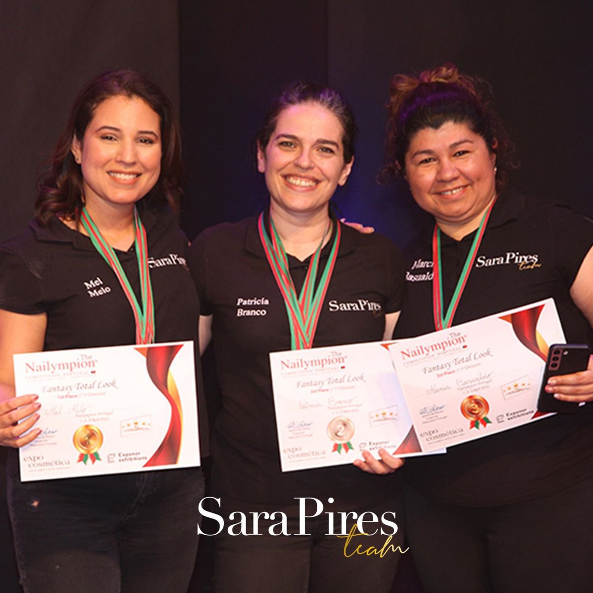 sarapirespt's tweet photo. Fantasy Total Look 1DIV ☝️

Nós gostamos é de pódio @sarapiresteam 😇🫣

Campeonato de unhas @the_nailympion_portugal 23, preparação @sarapiresoficial 💪

#sarapires #escoladecompetição #campeonatosdeunhas #nailchampion #nail #sarapiresteam #594prémiosvencidos #rumoaos600prémios https://t.co/4hbdjhkdjf