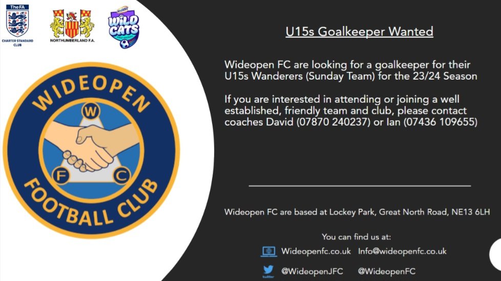 Wideopen Juniors FC (@wideopenjfc) on Twitter photo 