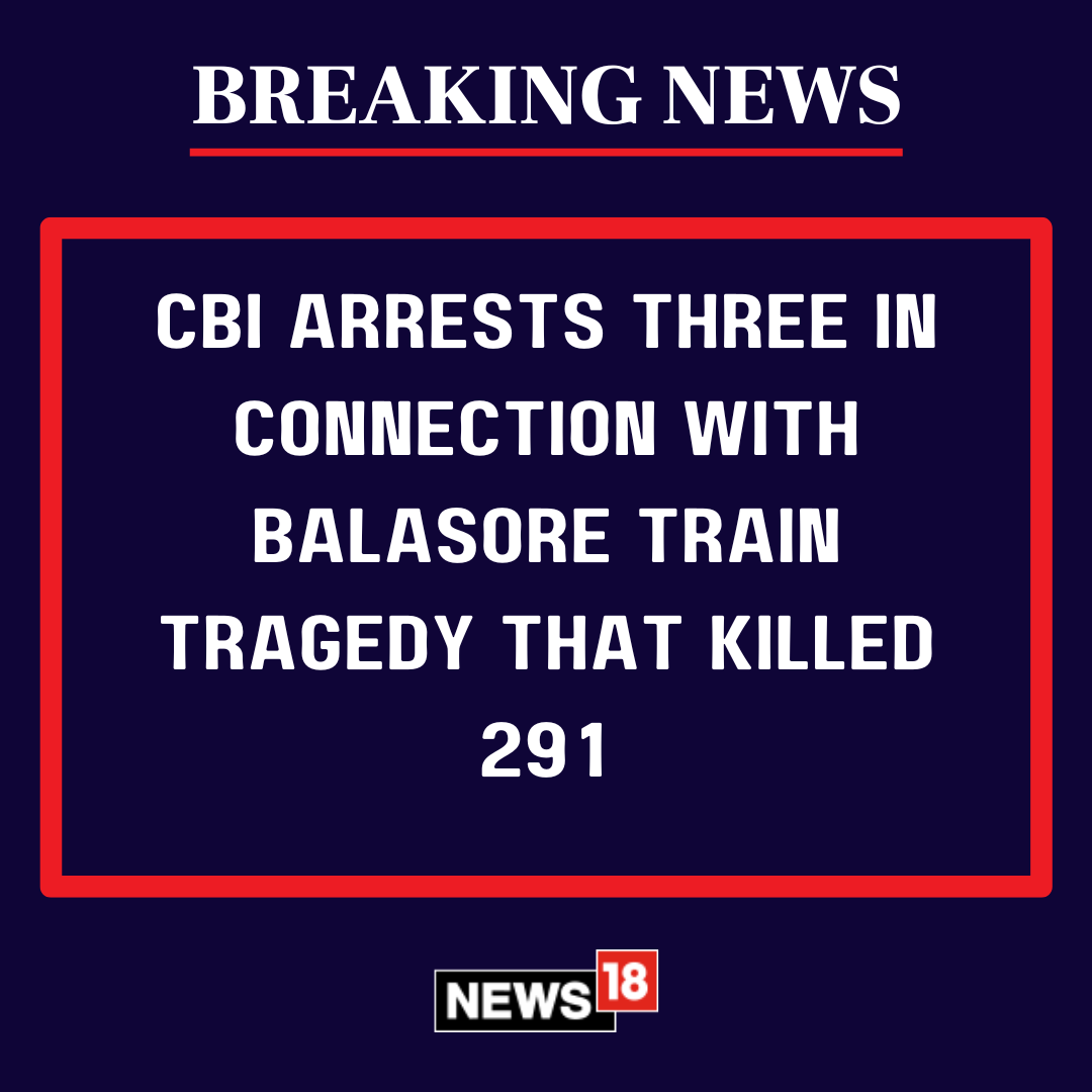 #BreakingNews | CBI arrests three in connection with Balasore train tragedy that killed 291 

#OdishaTrainAccident #BalasoreTrainAccident #Balasore