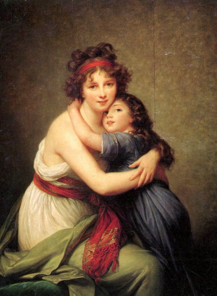 KatharinaPistor's tweet photo. SELF-PORTRAIT WITH DAUGHTER - by Élisabeth Vigée Le Brun
#artist #art #artwork #artgallery #women #womanartist #womanempowerment #vigeelebrun #lady #portrait #motherhood #mother #daughter #motherdaughtertime #selfportrait #France https://t.co/yaRCTJnQqM