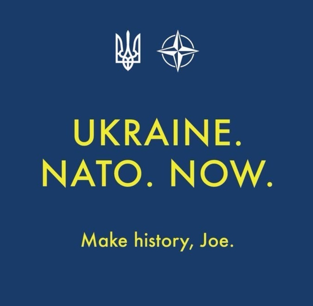 Let's make a little noise on Twitter :) #Ukraine️NATOnow