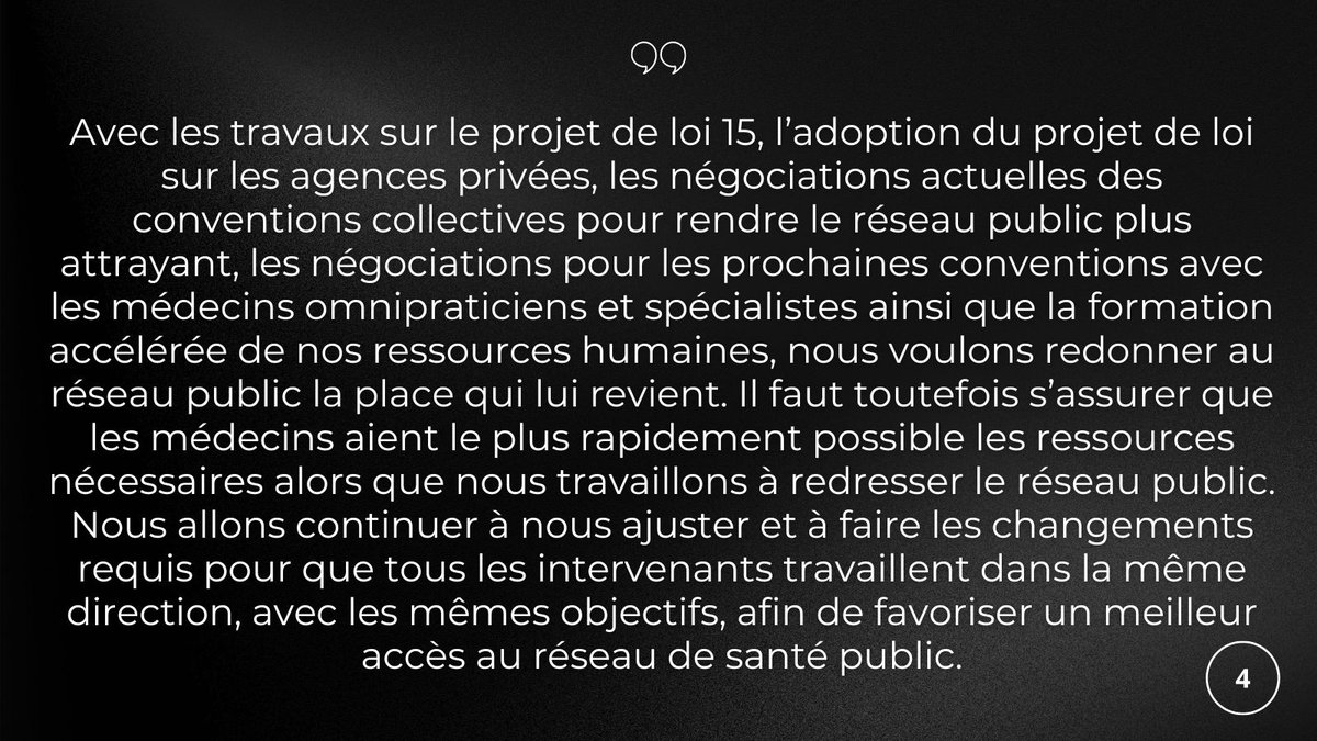 cdube2026's tweet photo. « Nous allons continuer de nous ajuster et de faire les changements requis »

https://t.co/zknSml4jWs

Notre réaction sur la désaffiliation des médecins spécialistes 👇🏼 https://t.co/HszopBycvf