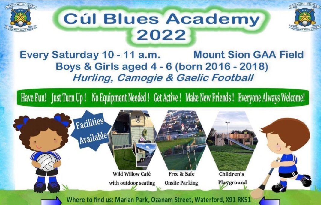 All set for tomorrows <a href="/wellkidsgaa/">Well!Kids Waterford</a> in <a href="/MountSionGAA/">Mount Sion GAA</a>
