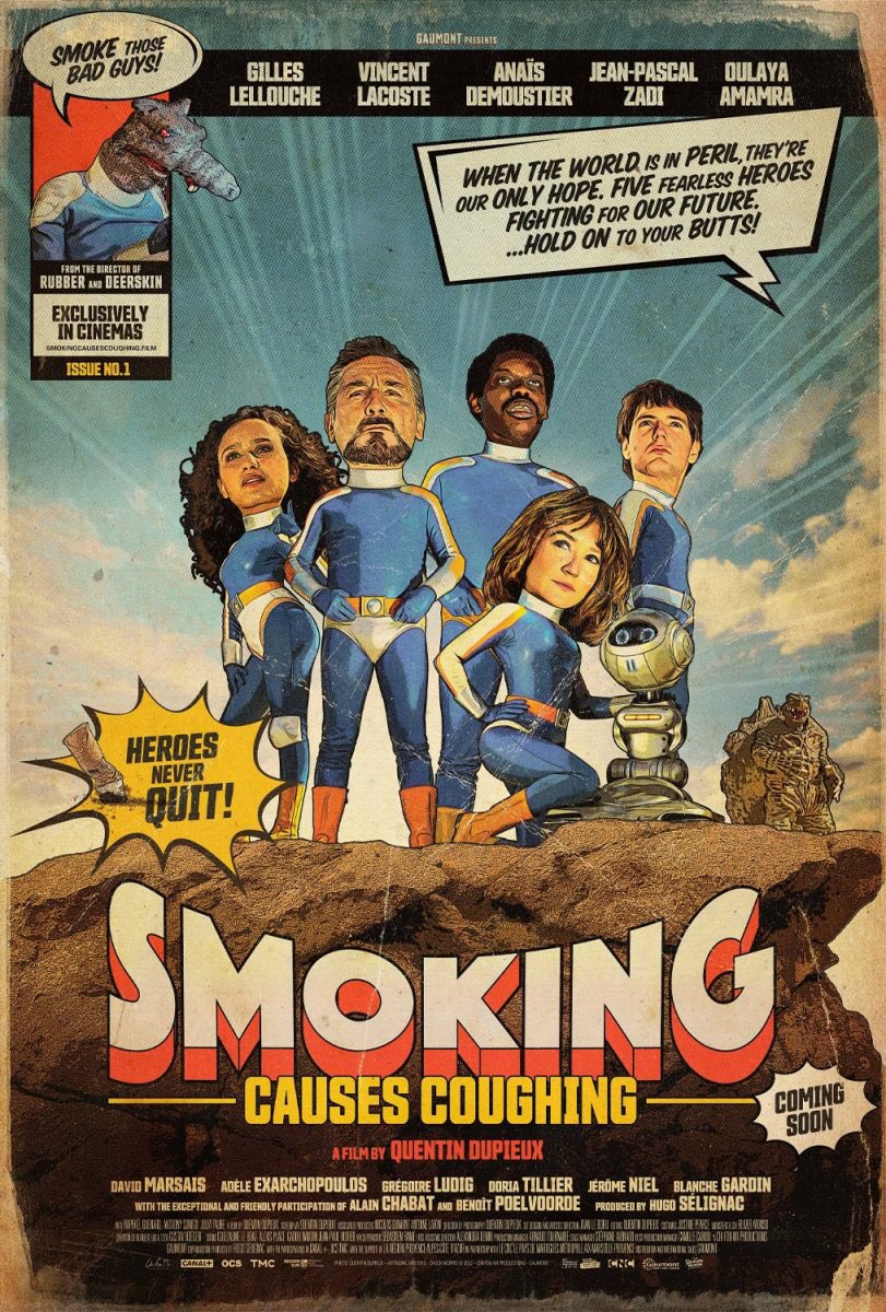 Quentin Dupieux’s latest film is a hilarious satire about a team of superheroes who are sent on a team building weekend away! 

It is in cinemas today, and I’m very proud to have reviewed it for @picturehouses : 

picturehouses.com/blog/smoking-c…

Excited for a rewatch @GreenwichPH !