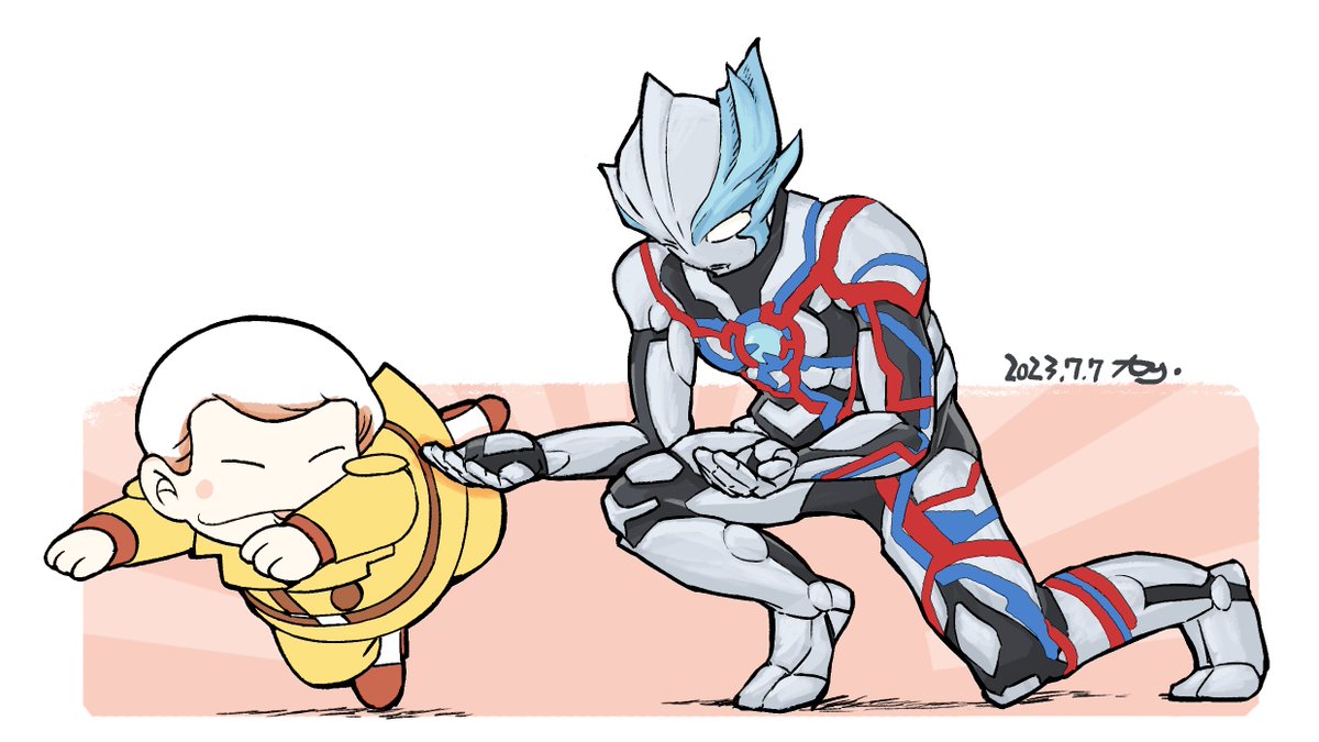 「楽しみですねウルトラマン#ウルトラマンブレーザー 」|東國のイラスト